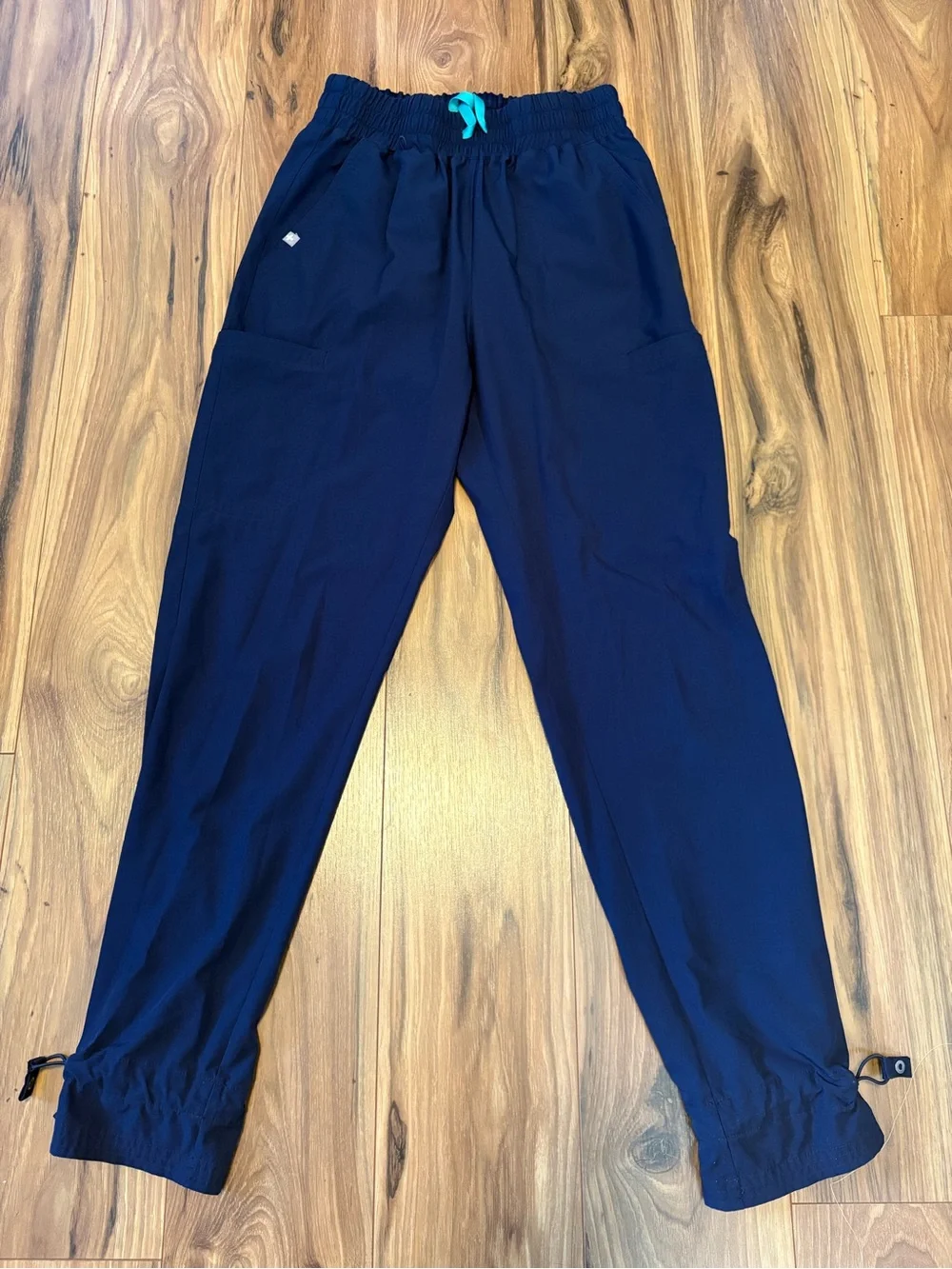 🔥 FIGS Zamora jogger scrub pants in navy blue size Small